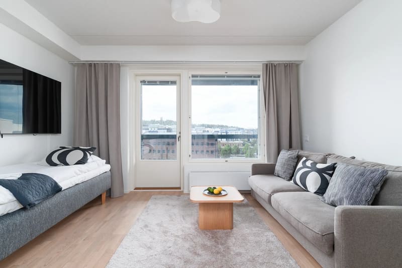 Lutakko Sky – kaksio saunalla – Rahulihomes Lutakko, Jyväskylä