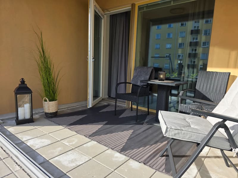 City Studio terassilla – Rahulihomes City Centre Jyväskylä, Jyväskylä · 2