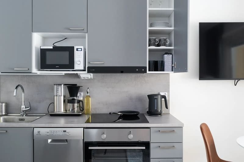 City Studio terassilla – Rahulihomes City Centre Jyväskylä, Jyväskylä · 5